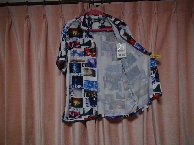 EVANGELION エヴァンゲリオン アロハシャツ(L) 新品タグ付き!。3 < 男性ファッション  EVANGELION エヴァンゲリオン アロハシャツ(L) 新品タグ付き!。3 < 男性ファッションの