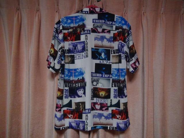 EVANGELION エヴァンゲリオン アロハシャツ(L) 新品タグ付き!。3 < 男性ファッション  EVANGELION エヴァンゲリオン アロハシャツ(L) 新品タグ付き!。3 < 男性ファッションの