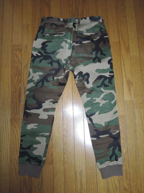SOPHNET. ソフネット STRETCH COTTON RIB PANTS 迷彩柄 ジョガーパンツ S ストレッチリブパンツ < ブランド SOPHNET. ソフネット STRETCH COTTON RIB PANTS 迷彩柄 ジョガーパンツ S ストレッチリブパンツ < ブランドの