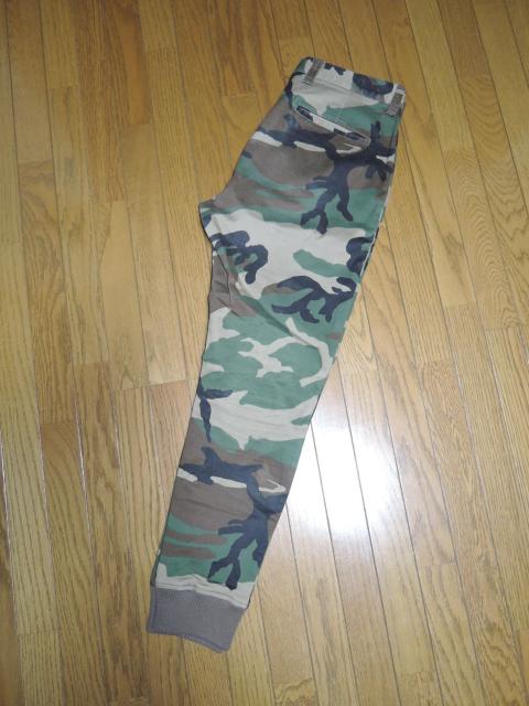 SOPHNET. ソフネット STRETCH COTTON RIB PANTS 迷彩柄 ジョガーパンツ S ストレッチリブパンツ < ブランド SOPHNET. ソフネット STRETCH COTTON RIB PANTS 迷彩柄 ジョガーパンツ S ストレッチリブパンツ < ブランドの