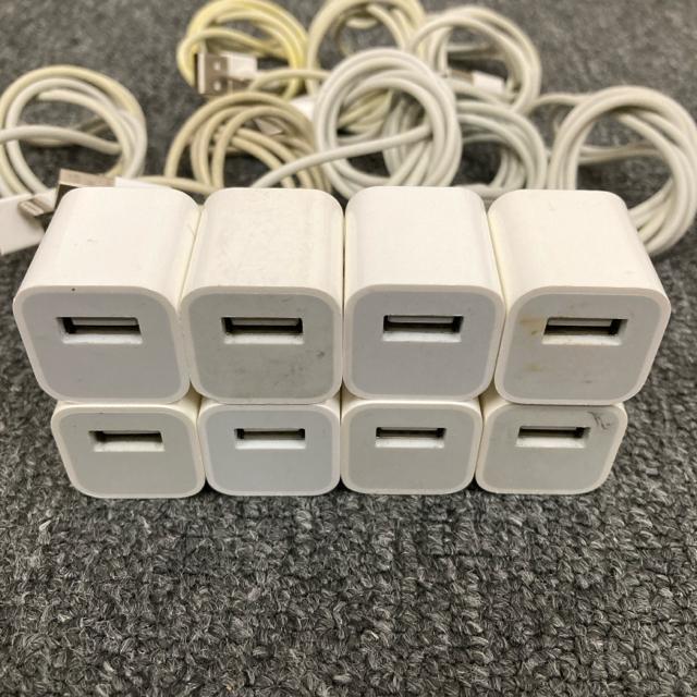 即決 純正 Apple アップル iPhone 充電器 アダプタ ケーブル 8個 < 家電/AV  即決 純正 Apple アップル iPhone 充電器 アダプタ ケーブル 8個 < 家電/AVの