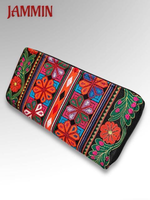 モン族刺繍財布 アジアン エスニック 財布 モン族 民族 ヒッピー < 女性ファッション  モン族刺繍財布 アジアン エスニック 財布 モン族 民族 ヒッピー < 女性ファッションの