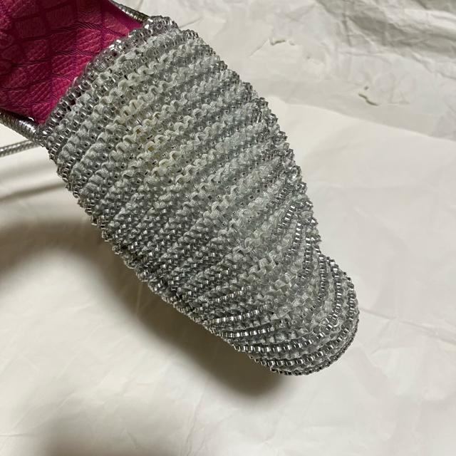 【FRESCA / フレスカ】【銀座ヨシノヤ】 ワイヤーバッグ / ポーチ付き ハンドバッグ シルバー < 女性ファッション  【FRESCA / フレスカ】【銀座ヨシノヤ】 ワイヤーバッグ / ポーチ付き ハンドバッグ シルバー < 女性ファッションの