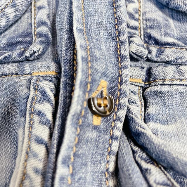 美品 ディースクエアード ヴィンテージ加工 デニムシャツ ブルー 48 4241 < 男性ファッション 美品 ディースクエアード ヴィンテージ加工 デニムシャツ ブルー 48 4241 < 男性ファッションの