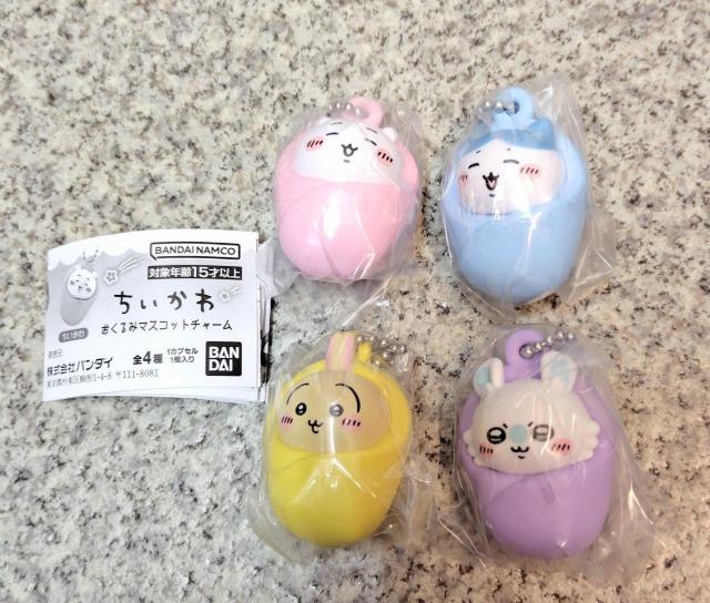 ちいかわ おくるみマスコット 全4種セット コンプリート ガシャポン ガチャ < ホビー ちいかわ おくるみマスコット 全4種セット コンプリート ガシャポン ガチャ < ホビーの