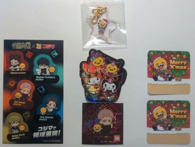 キャラクターシール18枚とキーホルダー1個(画像1に9枚、画像3に9枚とキーホルダー1個。画像2は、画像1の寸法を見やすくしたもの < アニメ/コミック/キャラクター キャラクターシール18枚とキーホルダー1個(画像1に9枚、画像3に9枚とキーホルダー1個。画像2は、画像1の寸法を見やすくしたもの < アニメ/コミック/キャラクターの