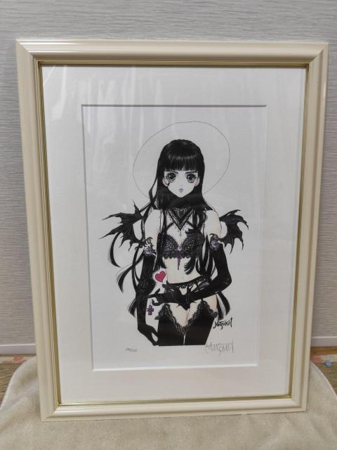 いのまたむつみ DIABOLICA 額装版画 アールビバン 作品保証書付 < ホビー いのまたむつみ DIABOLICA 額装版画 アールビバン 作品保証書付 < ホビーの
