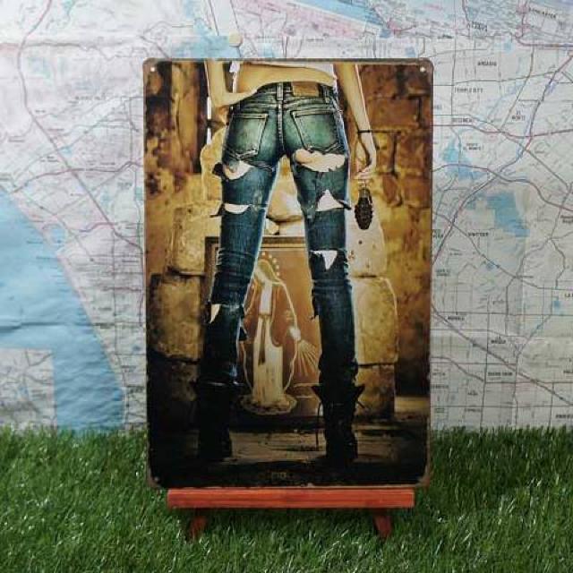 新品【ブリキ看板】Pin-up Girl/ピンナップガール Hand Grenade < ホビー  新品【ブリキ看板】Pin-up Girl/ピンナップガール Hand Grenade  < ホビーの