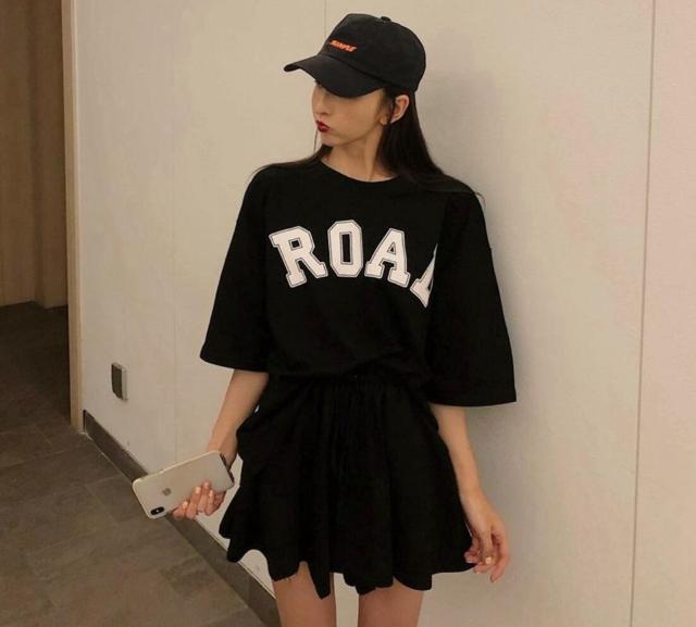 人気★セットアップ上下セット★半袖・半パンBK2XL < 女性ファッション  人気★セットアップ上下セット★半袖・半パンBK2XL < 女性ファッションの