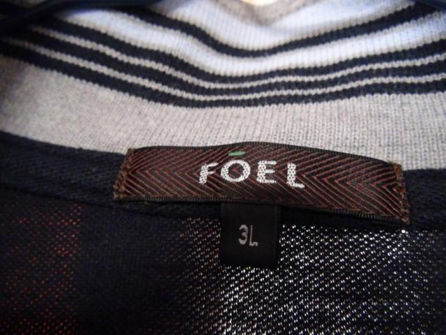 FOELのポロシャツ(3L)!。 < 男性ファッション FOELのポロシャツ(3L)!。 < 男性ファッションの