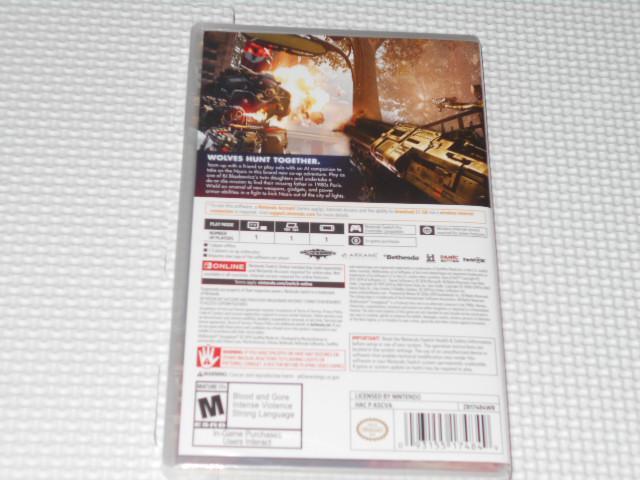 SWITCH★WOLFENSTEIN YOUNGBLOOD 海外版 DOWNLOAD < ゲーム本体/ソフト  SWITCH★WOLFENSTEIN YOUNGBLOOD 海外版 DOWNLOAD < ゲーム本体/ソフトの