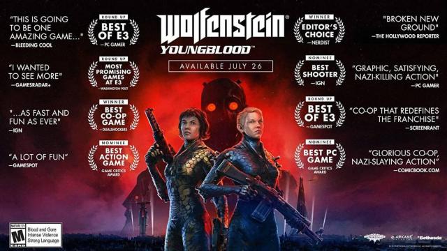 SWITCH★WOLFENSTEIN YOUNGBLOOD 海外版 DOWNLOAD < ゲーム本体/ソフト  SWITCH★WOLFENSTEIN YOUNGBLOOD 海外版 DOWNLOAD < ゲーム本体/ソフトの