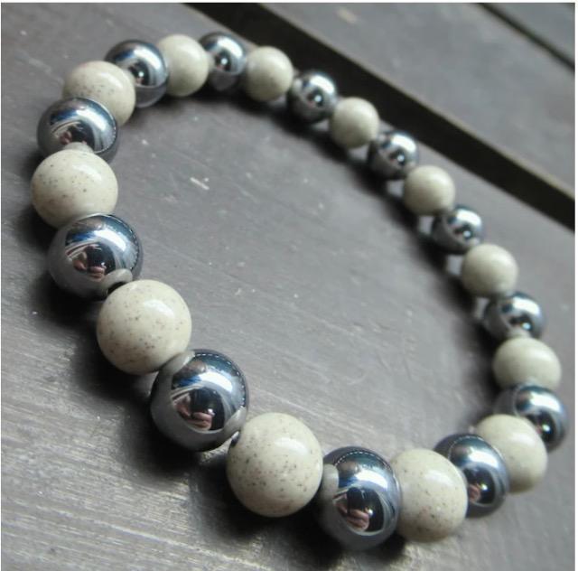 健康・免疫力 北投石xテラヘルツブレスレット 天然石 パワーストーン < 女性アクセサリー/時計 健康・免疫力 北投石xテラヘルツブレスレット 天然石 パワーストーン < 女性アクセサリー/時計の