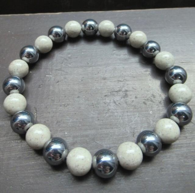 健康・免疫力 北投石xテラヘルツブレスレット 天然石 パワーストーン < 女性アクセサリー/時計 健康・免疫力 北投石xテラヘルツブレスレット 天然石 パワーストーン < 女性アクセサリー/時計の