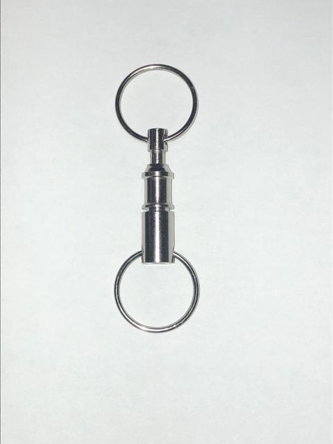 新品!クイックリリースキーホルダー プッシュ式 < 男性ファッション  新品!クイックリリースキーホルダー プッシュ式 < 男性ファッションの