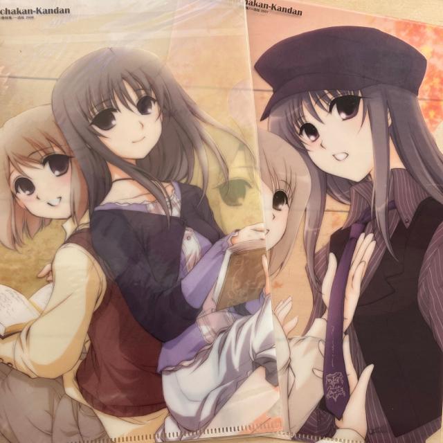 飴色紅茶館歓談 クリアファイル2枚 < インテリア/ライフ  飴色紅茶館歓談 クリアファイル2枚  < インテリア/ライフの