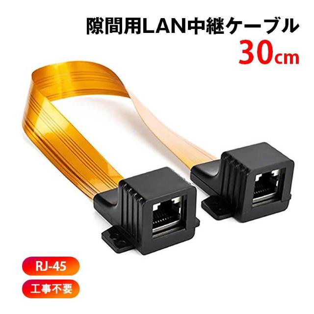 ԗp LANP[u 30cm p  tbgP[u RJ45 z Hsv CAT5Ή 100BASE-TX   PC{/Ӌ@ 