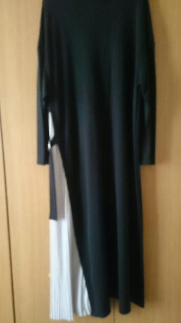 INGNI イング★サイドプリーツワンピース★ブラック×ライトグレー★ < ブランド  INGNI イング★サイドプリーツワンピース★ブラック×ライトグレー★ < ブランドの