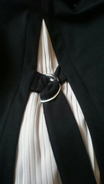 INGNI イング★サイドプリーツワンピース★ブラック×ライトグレー★ < ブランド  INGNI イング★サイドプリーツワンピース★ブラック×ライトグレー★ < ブランドの