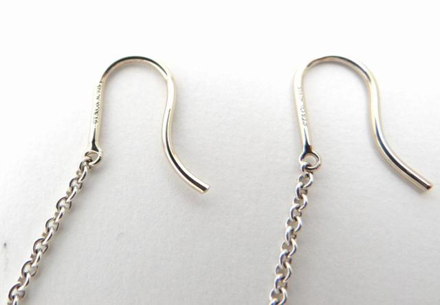 TIFFANY&CO. ティファニー ボール チェーン ハードウェア ドロップ ピアス SV925<USED>【送料無料】 < ブランド  TIFFANY&CO. ティファニー ボール チェーン ハードウェア ドロップ ピアス SV925<USED>【送料無料】 < ブランドの