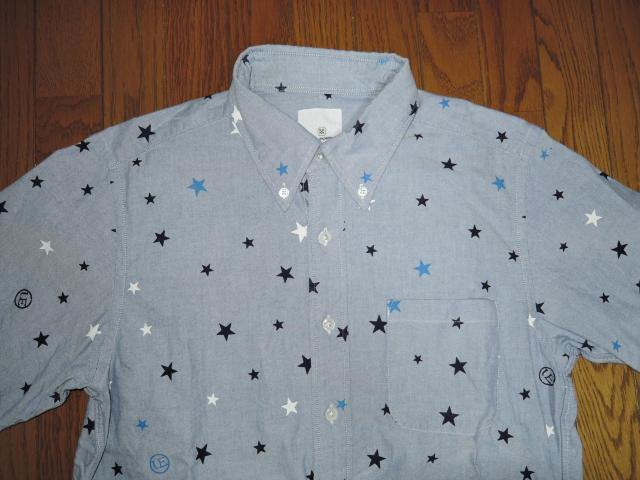uniform experiment ���j�t�H�[���G�N�X�y�������g �������h�b�g �����V���c 2 STAR B.D SHIRT �� �u�����h�� 