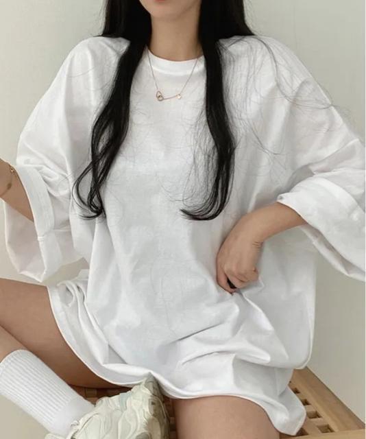 送料無料 新品 バックプリントTシャツ ゆったりビッグt < 女性ファッション  送料無料 新品 バックプリントTシャツ ゆったりビッグt < 女性ファッションの