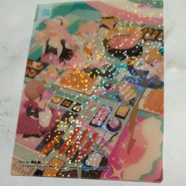 初音ミクキラキラクリアカード < トレーディングカード 初音ミクキラキラクリアカード < トレーディングカードの