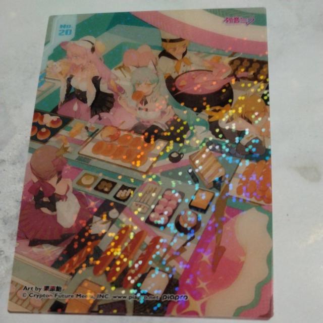 初音ミクキラキラクリアカード < トレーディングカード 初音ミクキラキラクリアカード < トレーディングカードの