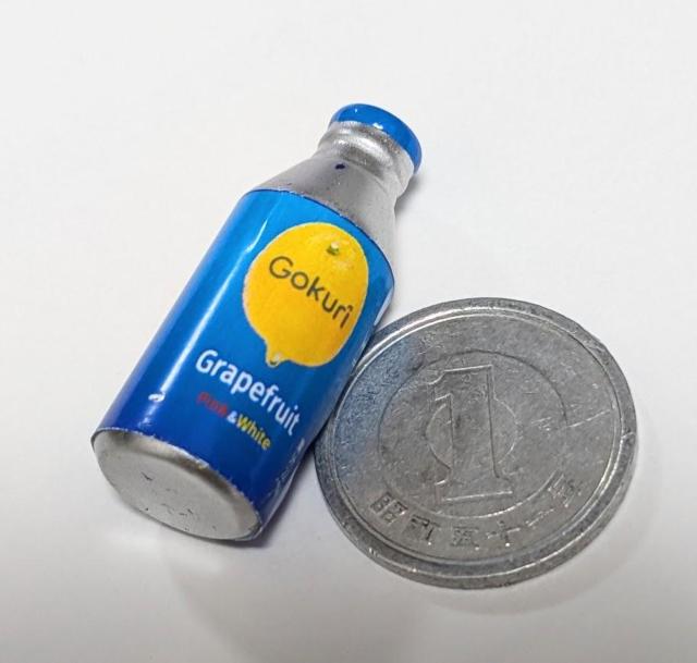 ミニチュア★Gokuri★ゴクリ★グレープフルーツ★缶ジュース★デザイン違いあります★ドールハウスに★ < おもちゃ  ミニチュア★Gokuri★ゴクリ★グレープフルーツ★缶ジュース★デザイン違いあります★ドールハウスに★ < おもちゃの