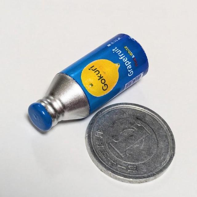 ミニチュア★Gokuri★ゴクリ★グレープフルーツ★缶ジュース★デザイン違いあります★ドールハウスに★ < おもちゃ  ミニチュア★Gokuri★ゴクリ★グレープフルーツ★缶ジュース★デザイン違いあります★ドールハウスに★ < おもちゃの