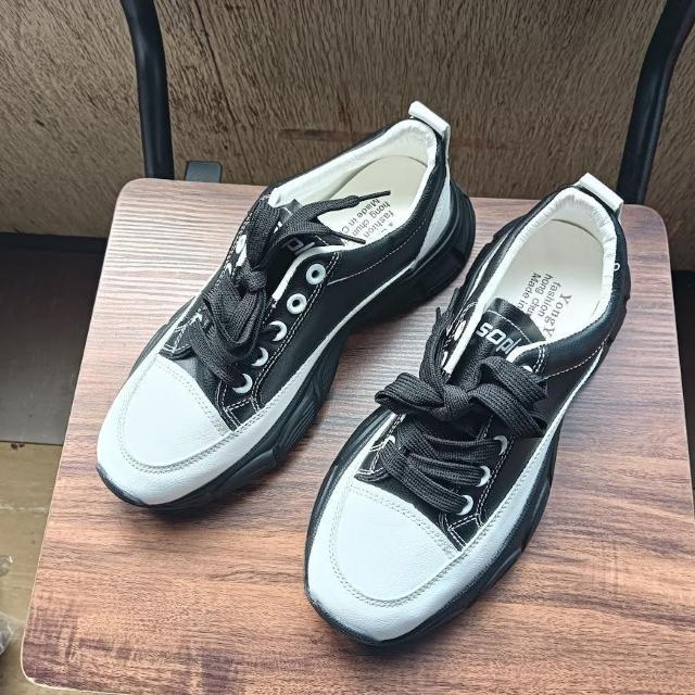 新品 23.5cm レディース スニーカー ブラック シューズ 靴 身長アップ < 女性ファッション  新品 23.5cm レディース スニーカー ブラック シューズ 靴 身長アップ  < 女性ファッションの