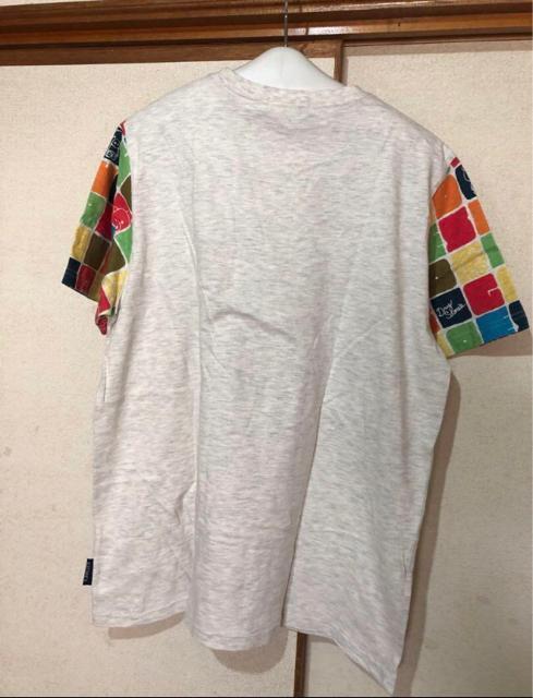 drug store's ドラッグストアーズ 前や袖にロゴやブタさん顔 Tシャツ < ブランド  drug store's ドラッグストアーズ 前や袖にロゴやブタさん顔 Tシャツ < ブランドの