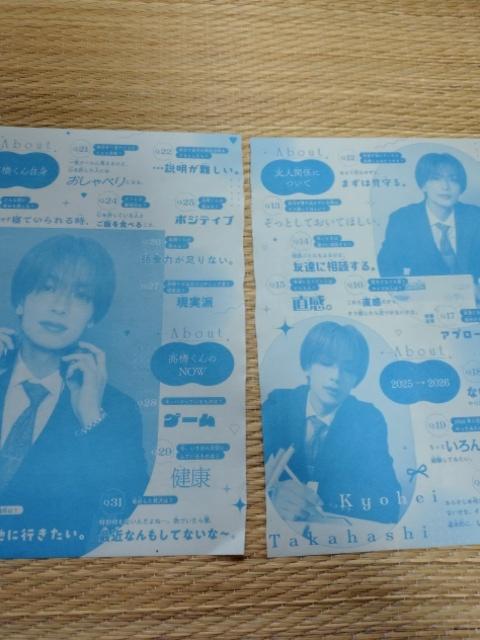 ベツコミ付録 厚紙両面ピンナップ < タレントグッズ ベツコミ付録 厚紙両面ピンナップ < タレントグッズの