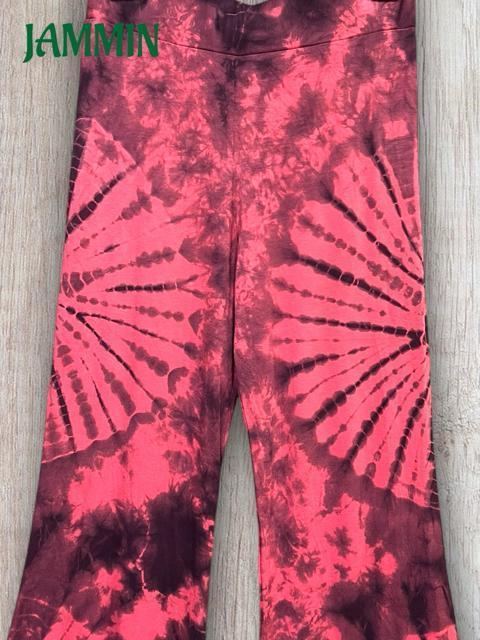 タイダイストレッチワイドパンツ アジアン エスニック スパンデックス < 女性ファッション タイダイストレッチワイドパンツ アジアン エスニック スパンデックス < 女性ファッションの