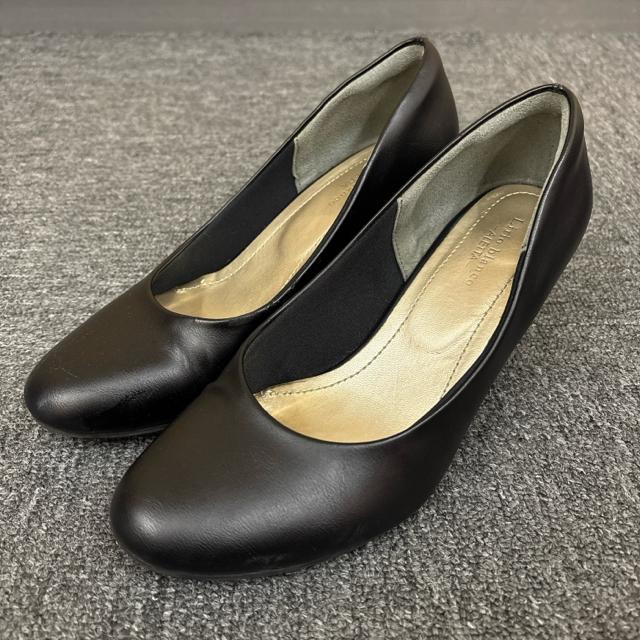 即決 Lirio blanco ALETTA パンフス ヒール 23.5cm < 女性ファッション 即決 Lirio blanco ALETTA パンフス ヒール 23.5cm < 女性ファッションの