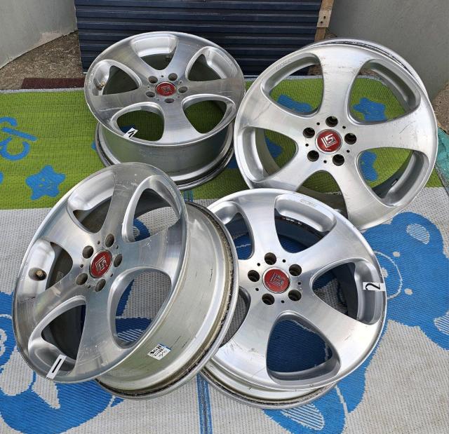 WORK ワーク LS305アルミホイール19インチ9J+38 PCD114.3 5穴ホイールのみ4本セツトヴェルファイア アル < 自動車/バイク WORK ワーク LS305アルミホイール19インチ9J+38 PCD114.3 5穴ホイールのみ4本セツトヴェルファイア アル < 自動車/バイク