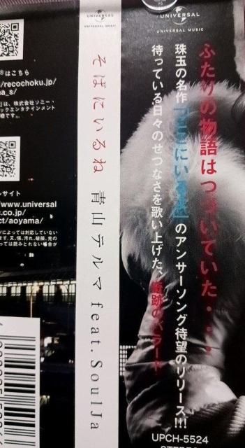 そばにいるね/青山テルマfeat. SoulJa < CD/DVD/ビデオ そばにいるね/青山テルマfeat. SoulJa < CD/DVD/ビデオの