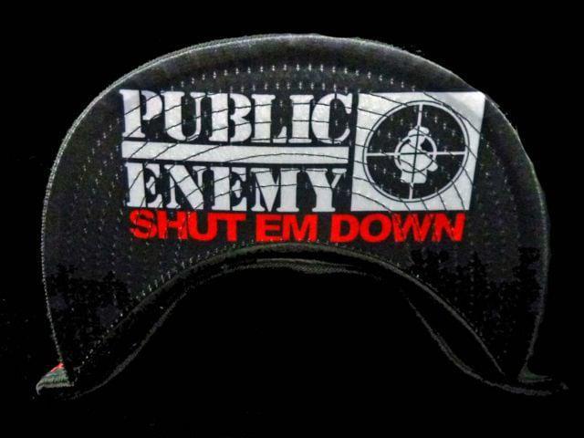 7 1/4新品ヒップホップレア!OG BBOYオールドスクールPUBLIC ENEMY 夜光 < 男性ファッション 7 1/4新品ヒップホップレア!OG BBOYオールドスクールPUBLIC ENEMY 夜光 < 男性ファッションの