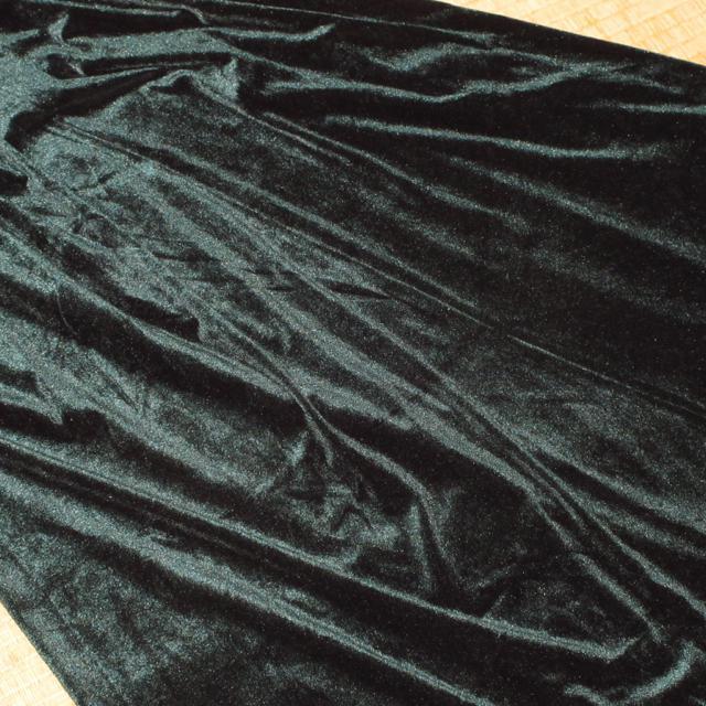 未使用☆ベロア地ロング丈スカート*秋冬*光沢感(ダークグリーン) < 女性ファッション  未使用☆ベロア地ロング丈スカート*秋冬*光沢感(ダークグリーン) < 女性ファッションの