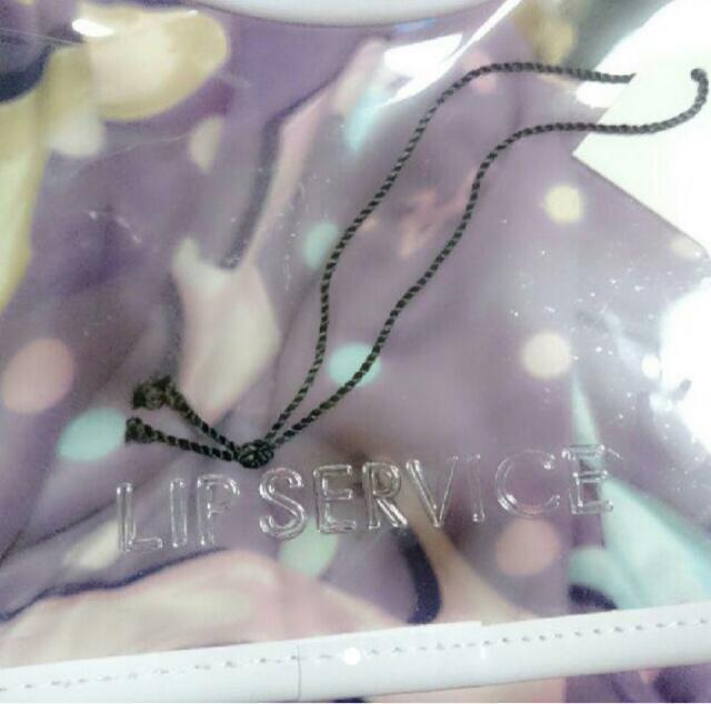 新品未使用 LIP SERVICE クリアクラッチバッグ < ブランド  新品未使用 LIP SERVICE クリアクラッチバッグ < ブランドの