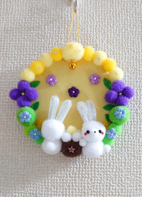 ハンドメイド♪ポンポン季節飾り★お月見★ < ペット/手芸/園芸  ハンドメイド♪ポンポン季節飾り★お月見★ < ペット/手芸/園芸の