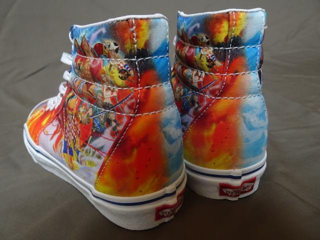 USA超限定 Vans X One Piece バンズ x ワンピース SK-8Hi パンクハザード25.5a新品未使用 箱なし < ブランド  USA超限定 Vans X One Piece バンズ x ワンピース SK-8Hi パンクハザード25.5a新品未使用 箱なし < ブランドの