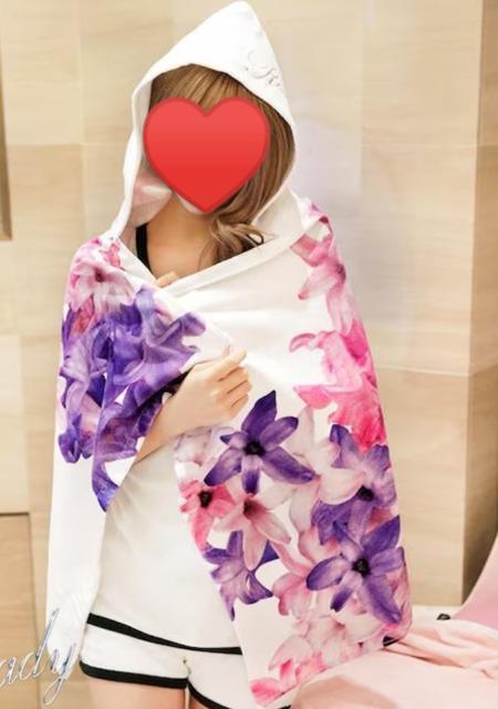 鬼カワ(///ω///)Radyエレフラ□エレガンスフラワーフード付バスタオル < ブランド  鬼カワ(///ω///)Radyエレフラ□エレガンスフラワーフード付バスタオル < ブランドの