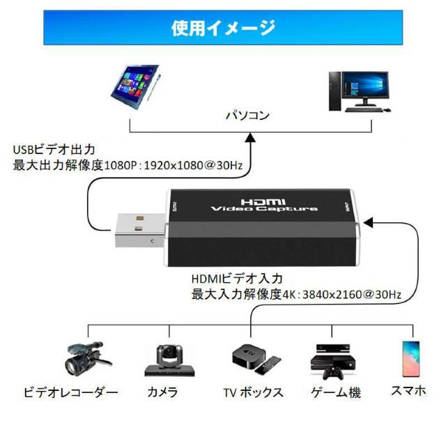 ビデオキャプチャー hdmi to usb2.0 キャプチャーボード ビデオキャプチャーケーブル Mac PS4 Nintendo < 家電/AV  ビデオキャプチャー hdmi to usb2.0 キャプチャーボード ビデオキャプチャーケーブル Mac PS4 Nintendo < 家電/AVの
