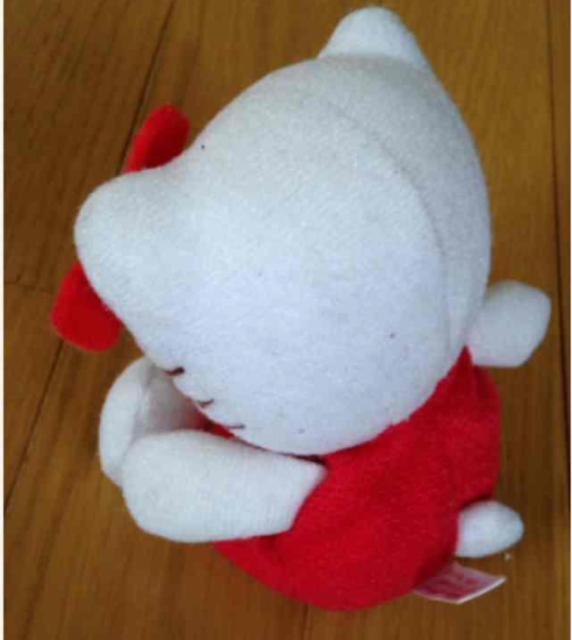 サンリオ ハローキティ ビーズ入キティーちゃん くたくたキティ キティー ぬいぐるみ < おもちゃ  サンリオ ハローキティ ビーズ入キティーちゃん くたくたキティ キティー ぬいぐるみ < おもちゃの