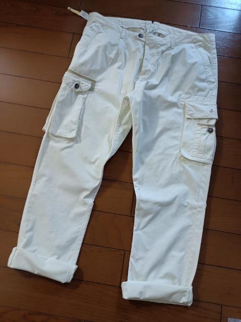 希少サイズ★Minetto★カーゴパンツカジュアルパンツ★美品★ポケットいっぱい★送料半額★ < 男性ファッション  希少サイズ★Minetto★カーゴパンツカジュアルパンツ★美品★ポケットいっぱい★送料半額★ < 男性ファッションの