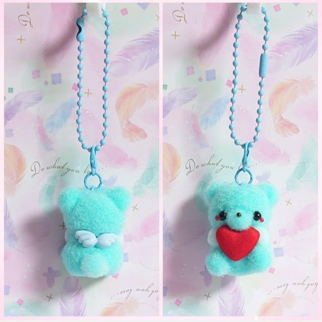 ハンドメイド♪ポンポンマスコット『ハート持ちくま天使』赤ハートB < ペット/手芸/園芸 ハンドメイド♪ポンポンマスコット『ハート持ちくま天使』赤ハートB < ペット/手芸/園芸の