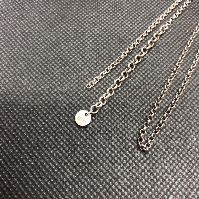 即決 GUCCI グッチ Ag925 ネックレスチェーン < ブランド  即決 GUCCI グッチ Ag925 ネックレスチェーン < ブランドの