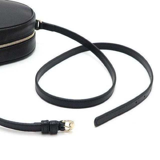 ◆ 新品 本物 ◆ GUCCI グッチ ショルダーバッグ ソーホー レザー 黒 ブラック 斜めがけ 保存袋 人気 747779 < ブランド  ◆ 新品 本物 ◆ GUCCI グッチ ショルダーバッグ ソーホー レザー 黒 ブラック 斜めがけ 保存袋 人気 747779 < ブランドの