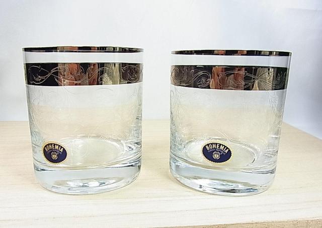 500~X^gp {w~ANX^ BOHEMIA GLASS  bNOX yA  CeA/Ct 